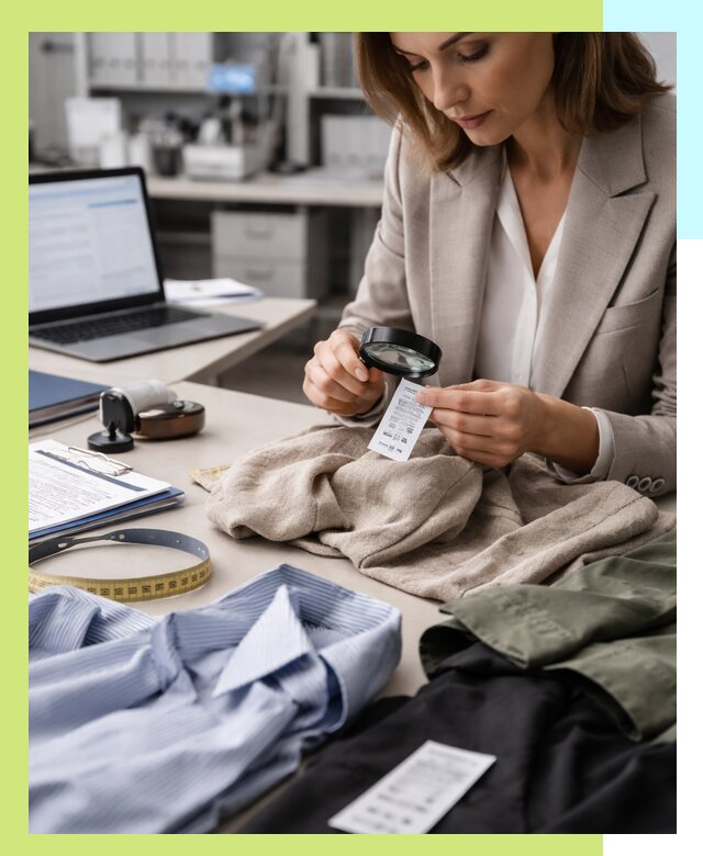 Сертификация одежды и текстиля в Домодедове, быстрая экспертиза