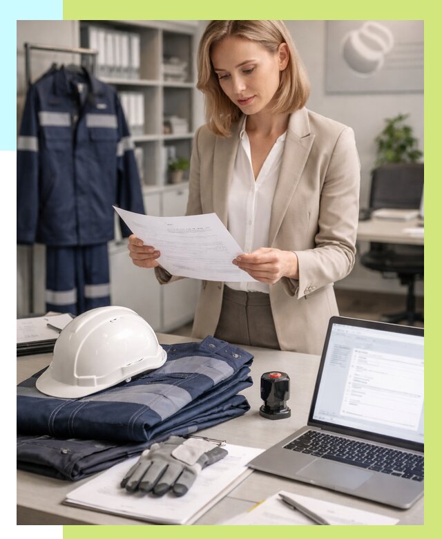 Сертификация спецодежды в Домодедове от 7368 р. | Алешин-Дмд