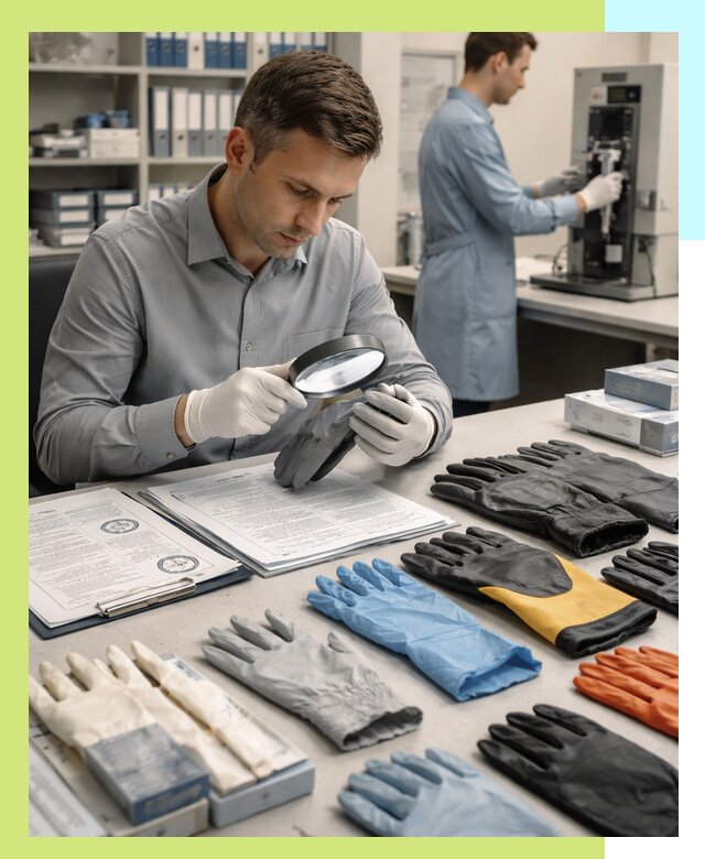 Сертификация перчаток и средств защиты продукции в Домодедове