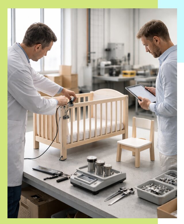 Сертификация детской мебели и проверка безопасности в Домодедове