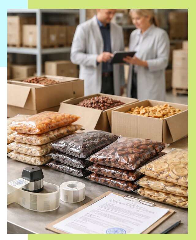 Сертификация сухофруктов в Домодедове от 12631 р. | Алешин-Дмд под ключ