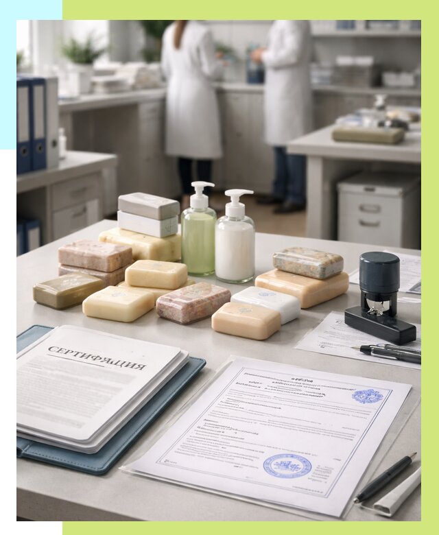 Сертификация мыла и сертификат на мыло в Домодедове от 12631 | Алешин-Дмд