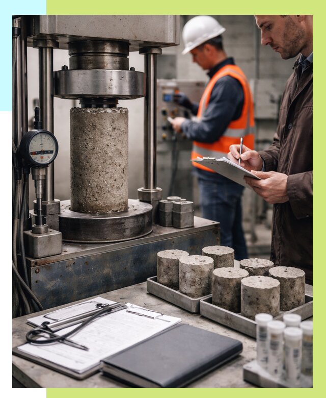 Сертификация бетона в Домодедове от 31578 р. сертификат | Алешин-Дмд