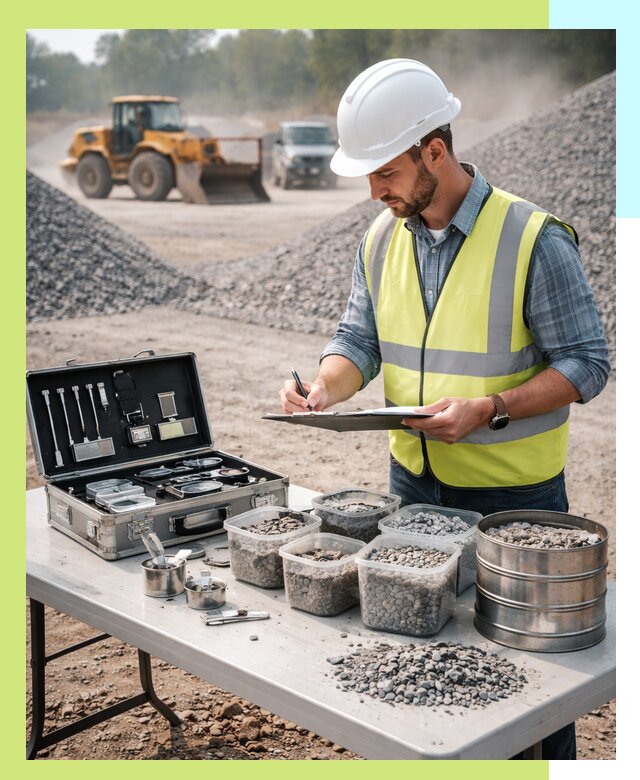 Сертификация щебня в Домодедове по ГОСТу и техническим требованиям