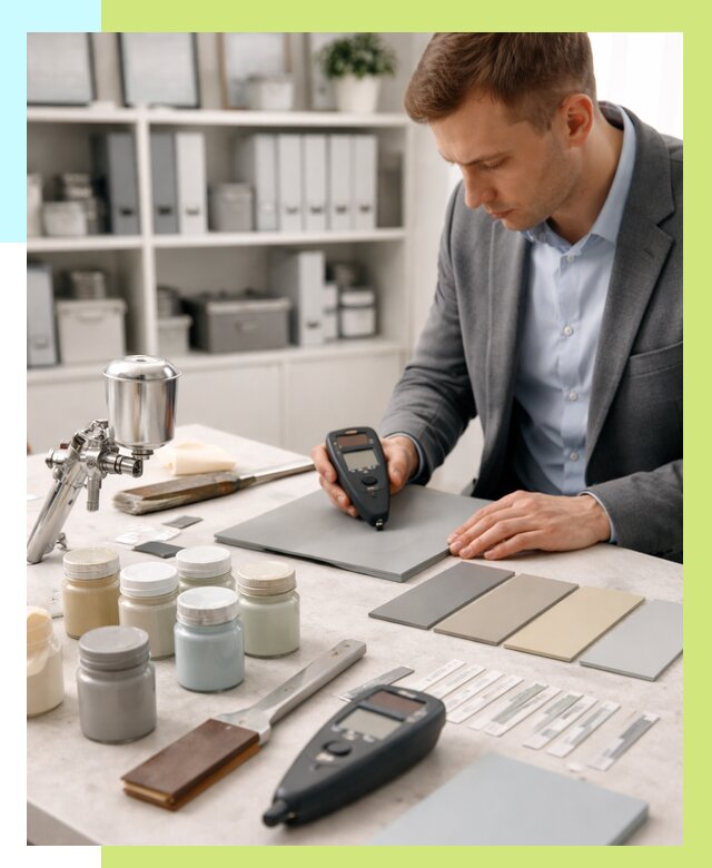 Сертификация краски в Домодедове от 26315 р. | Алешин-Дмд центр