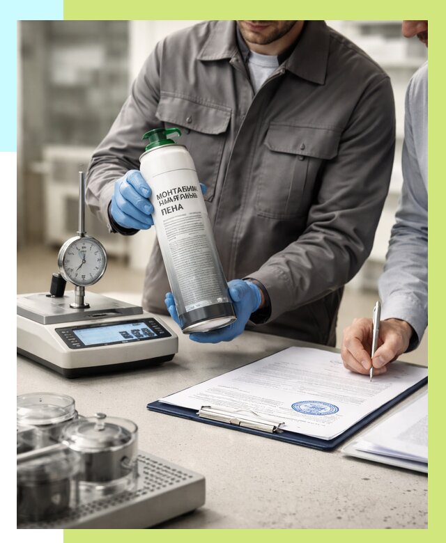 Сертификация монтажной пены в Домодедове от 15789 р. | Алешин-Дмд