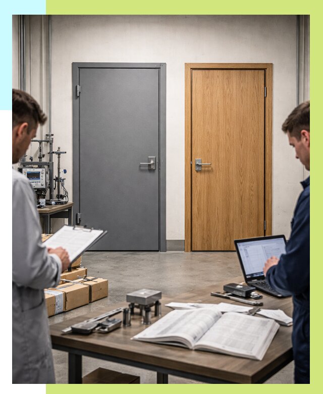 Сертификация дверей в Домодедове от 8421 р. под ключ | Алешин-Дмд