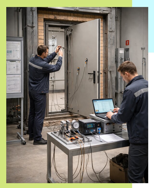 Сертификация противопожарных дверей в Домодедове по ГОСТ и ТР