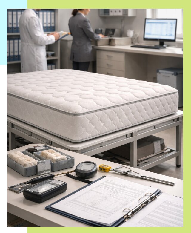 Сертификация матрасов в Домодедове от 8947 р. | Алешин-Дмд