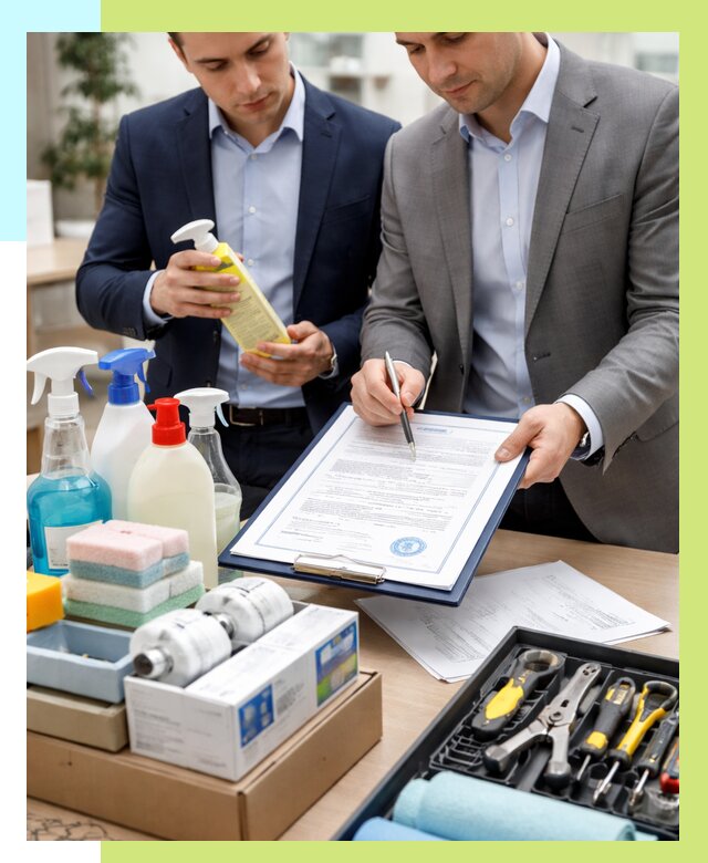 Сертификация хозяйственных товаров в Домодедове, от 18947 р. |Алешин-Дмд