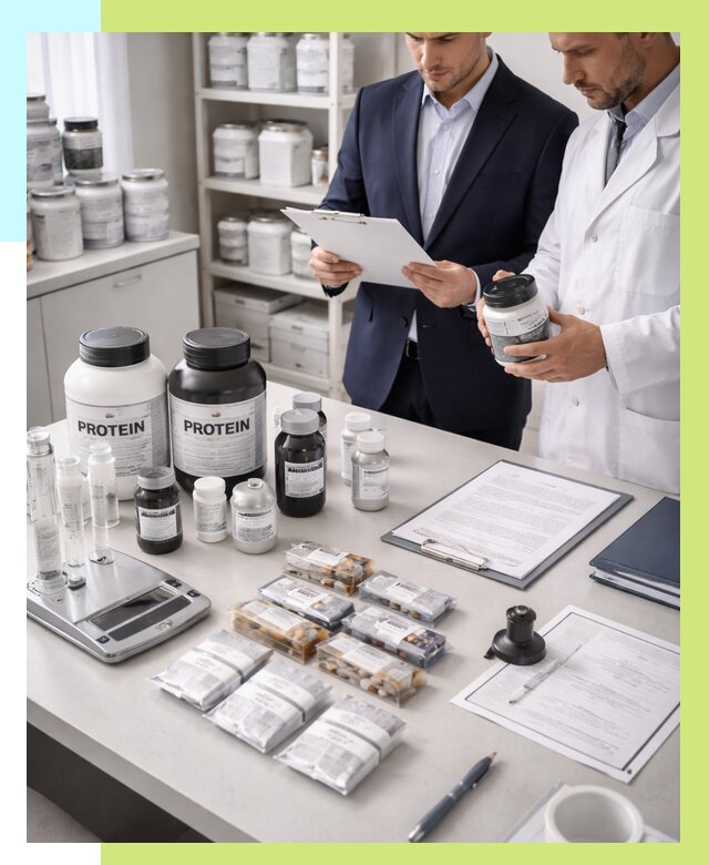 Сертификация спортивного питания в Домодедове от 15789 р., Алешин-Дмд