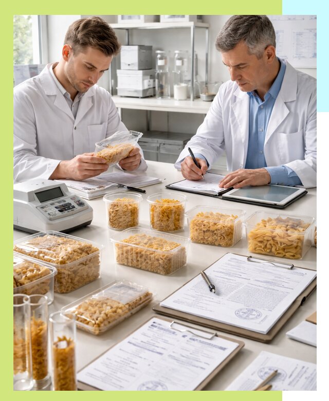 Сертификация макаронных изделий и технологической документации в Домодедове