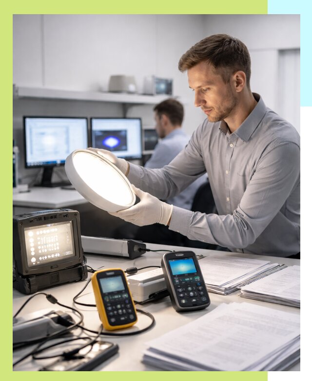 Сертификация светильников в Домодедове: испытания и оформление