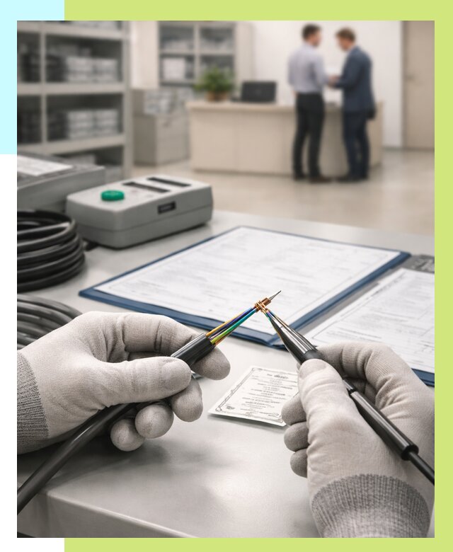 Сертификация провода в Домодедове от 18947 р. в Алешин-Дмд