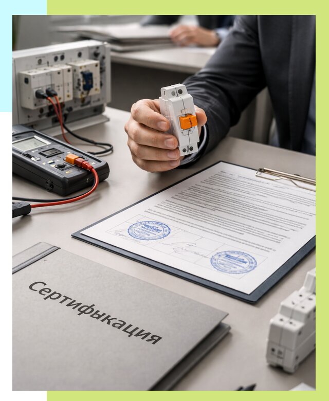 Сертификация выключателей под ключ в Домодедове от 15789 р. | Алешин-Дмд