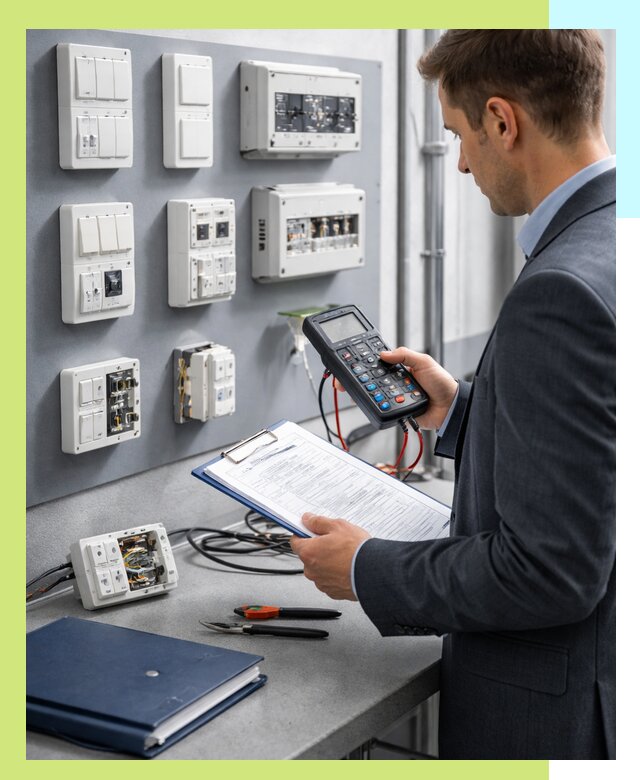 Сертификация электрических и автоматических выключателей в Домодедове