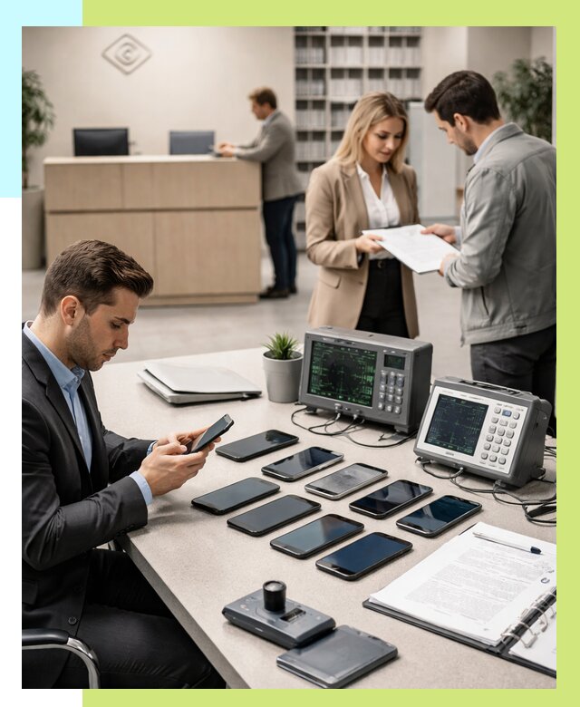 Сертификация телефонов в Домодедове от 26315 р. под ключ | Алешин-Дмд