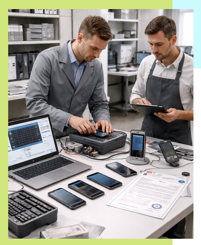 Сертификация мобильных телефонов и смартфонов в Домодедове под ключ