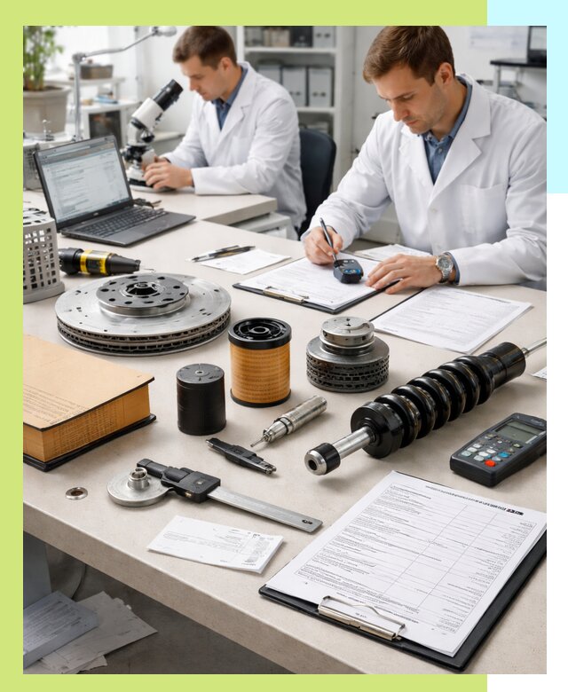 Сертификация автозапчастей и комплектующих в Домодедове по ГОСТ