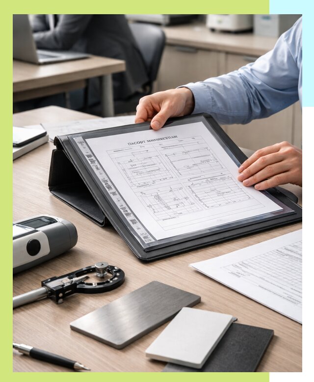 Оформление паспорта материала для продукции в Домодедове