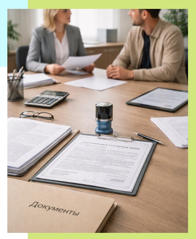 Сертификат соответствия на продукцию в Домодедове от 15789 р.|Алешин-Дмд