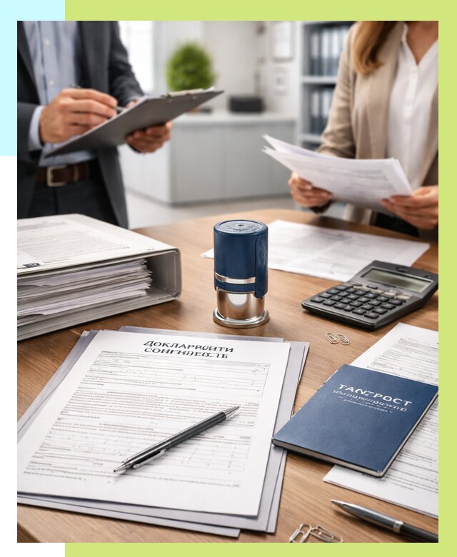 Декларация соответствия ТР ТС в Домодедове от 8421 р., Алешин-Дмд