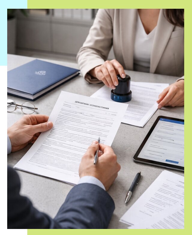 Декларация ГОСТ Р в Домодедове от 8947 р оформить в Алешин-Дмд