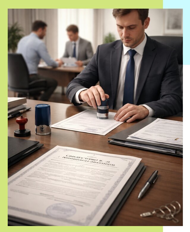 Оформление свидетельства о государственной регистрации в Домодедове