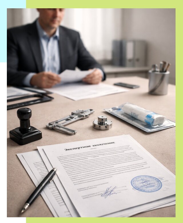 Экспертное заключение на продукцию в Домодедове от 8947 р. | Алешин-Дмд