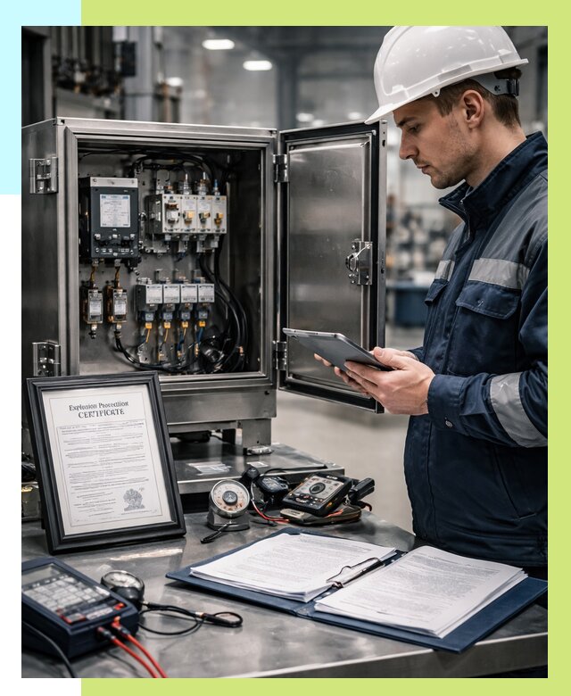 Сертификат взрывозащиты в Домодедове от 47367 р. | Алешин-Дмд