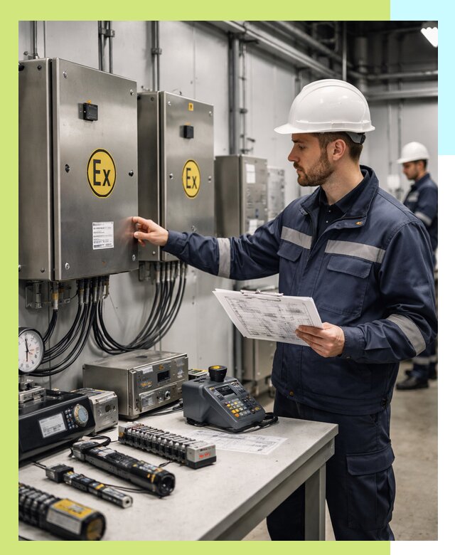 Сертификат взрывозащиты промышленного оборудования в Домодедове