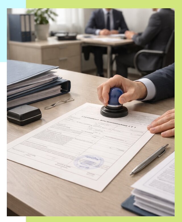 Сертификат происхождения СТ 1 в Домодедове от 4737 р. | Алешин-Дмд