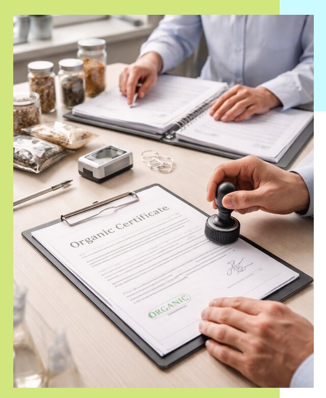 Получение органик сертификата для продукции в Домодедове