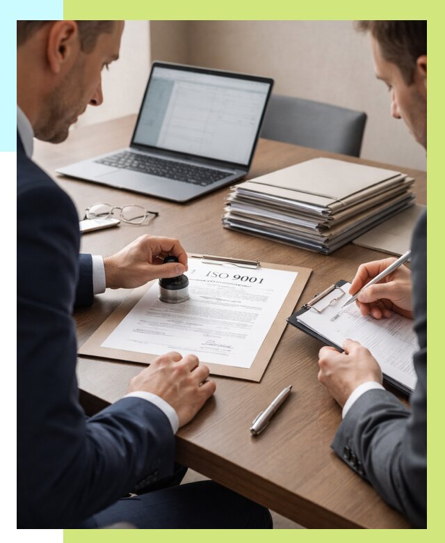 Сертификат ISO 9001 в Домодедове купить от 84208 р. | Алешин-Дмд